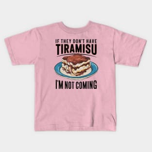 Tiramisu Lover Kids T-Shirt